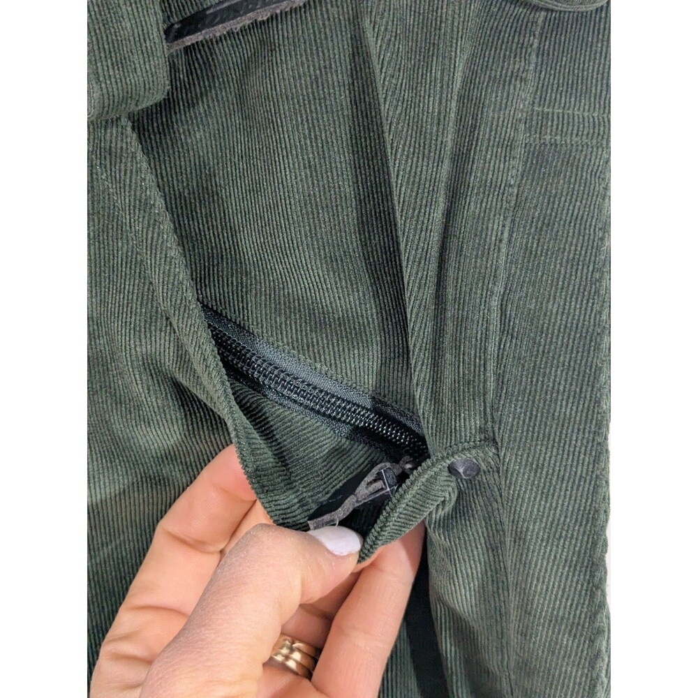 Burton Ronin Green Snowboarding Dry Ride Ski Pants Corduroy Men’s Size Large - Picture 4 of 16
